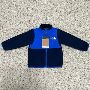 NWT The North Face Infant Denali Fleece Jacket TNF Navy 24M